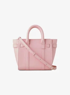Tas Micro zipped bayswater roze | DELSCHER. Fashion