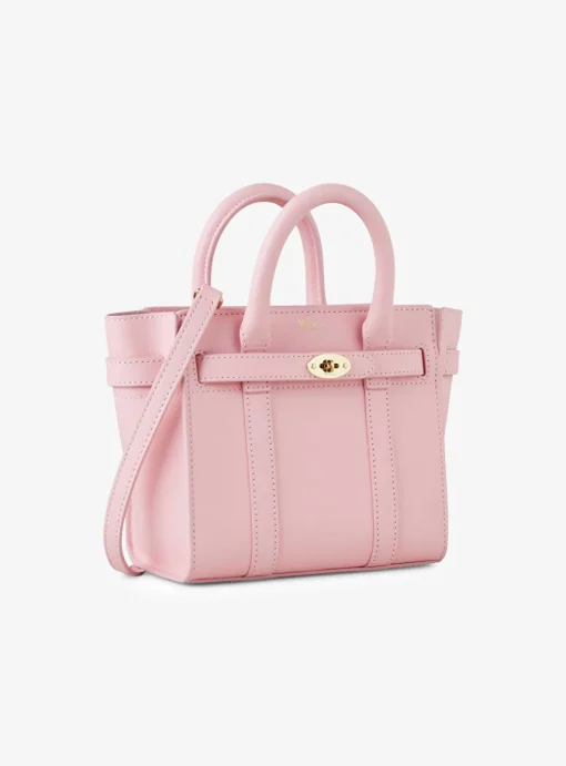Tas Micro zipped bayswater roze | DELSCHER. Fashion