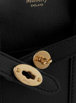 Tas Micro zipped bayswater zwart | DELSCHER. Fashion