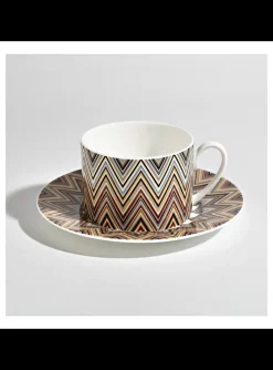 Thee kop en schotel Jarris 148 set van 2 | DELSCHER. Fashion
