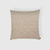 Timmy kussen ombre zigzag beige | DELSCHER. Fashion