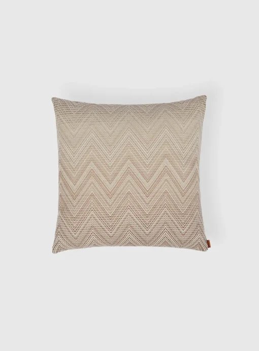 Timmy kussen ombre zigzag beige | DELSCHER. Fashion
