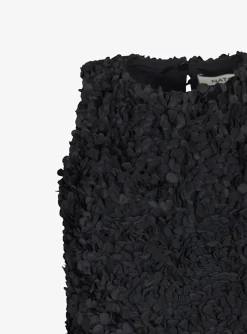 Top carisu mouwloos zwart | DELSCHER. Fashion