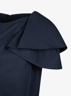 Top chacha katoen blauw | DELSCHER. Fashion