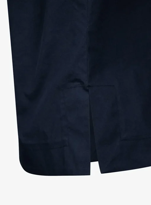Top chacha katoen blauw | DELSCHER. Fashion