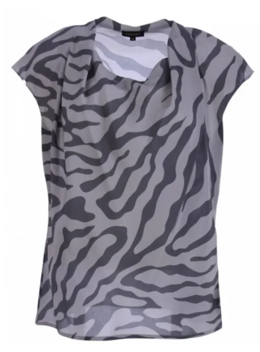 top grijs dessin | DELSCHER. Fashion