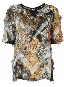 Top multi color | DELSCHER. Fashion