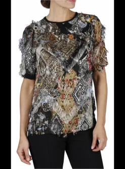 Top multi color | DELSCHER. Fashion