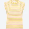 Top tricot streep pasteltinten | DELSCHER. Fashion