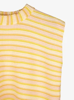 Top tricot streep pasteltinten | DELSCHER. Fashion