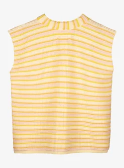 Top tricot streep pasteltinten | DELSCHER. Fashion
