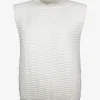 Top zellige offwhite | DELSCHER. Fashion