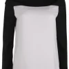Top zwart greige | DELSCHER. Fashion