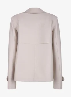 trench Cropped beige | DELSCHER. Fashion