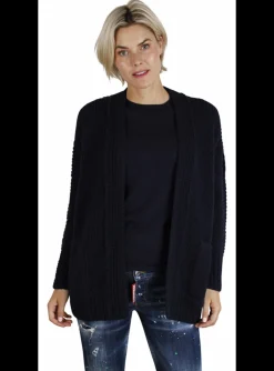 Vest cashmere Falina marine | DELSCHER. Fashion