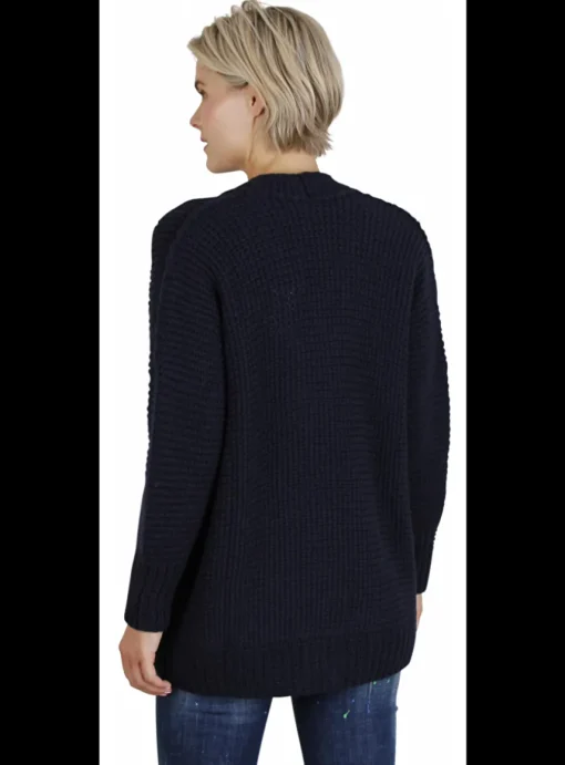 Vest cashmere Falina marine | DELSCHER. Fashion