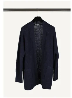 Vest cashmere Falina marine | DELSCHER. Fashion