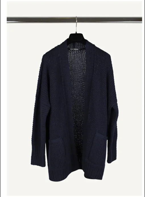 Vest cashmere Falina marine | DELSCHER. Fashion