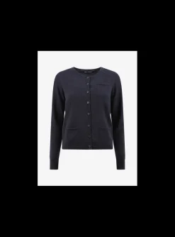 Vest Koa cashmere marine | DELSCHER. Fashion